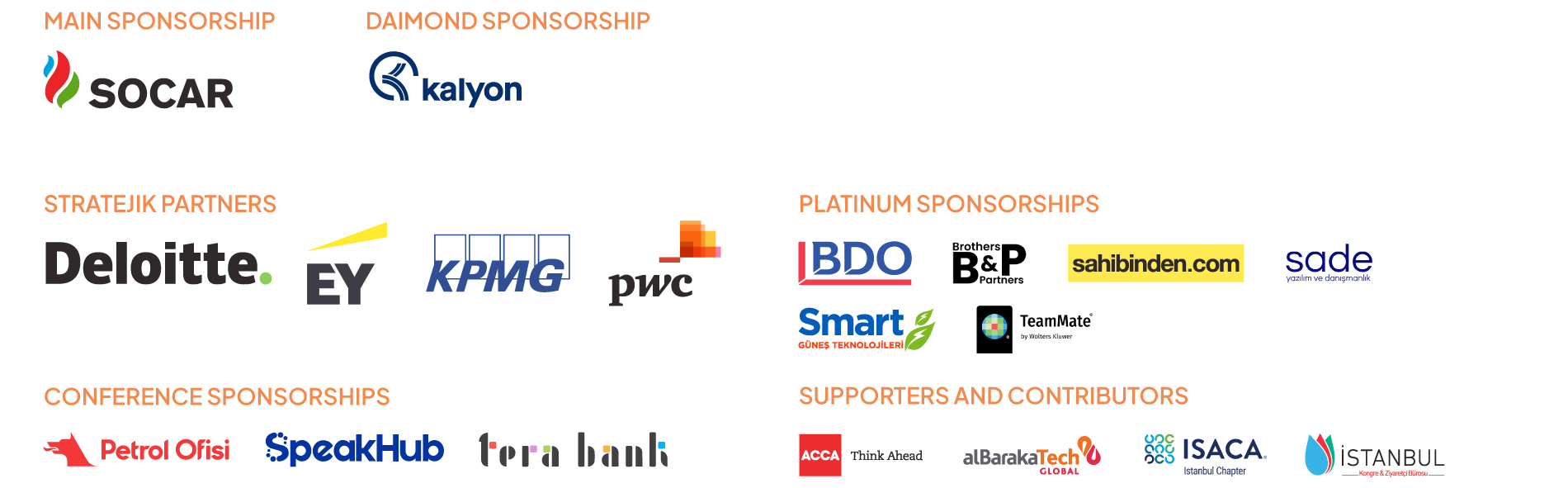Sponsorlar